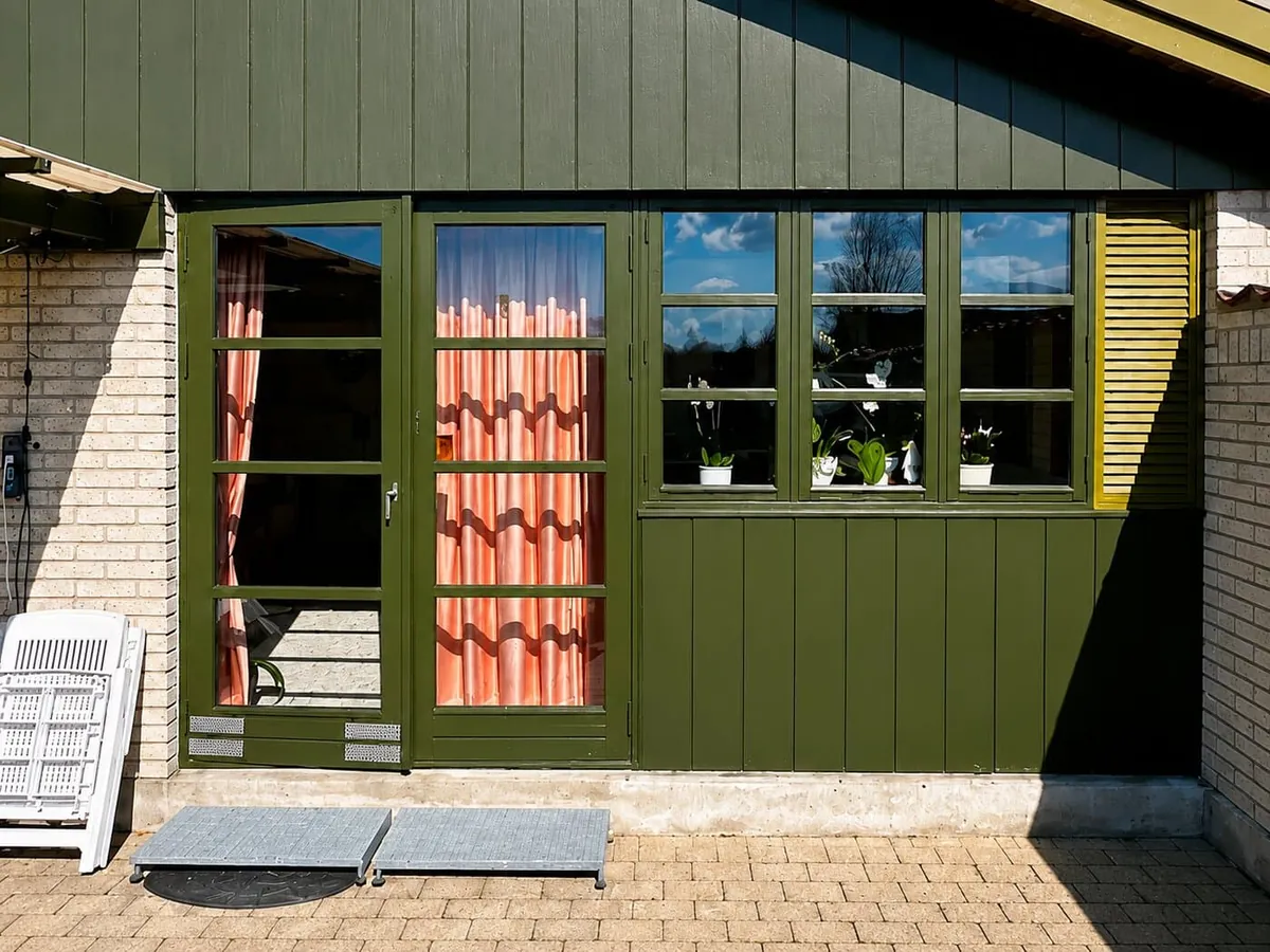 New patio door section